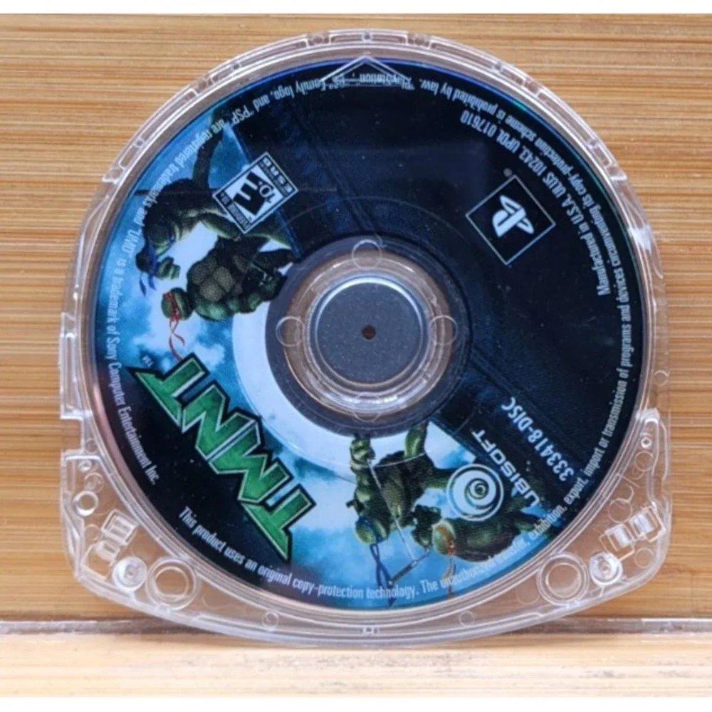 TMNT Teenage Mutant Ninja Turtles - Sony PSP 2007 - GAME UMD ONLY